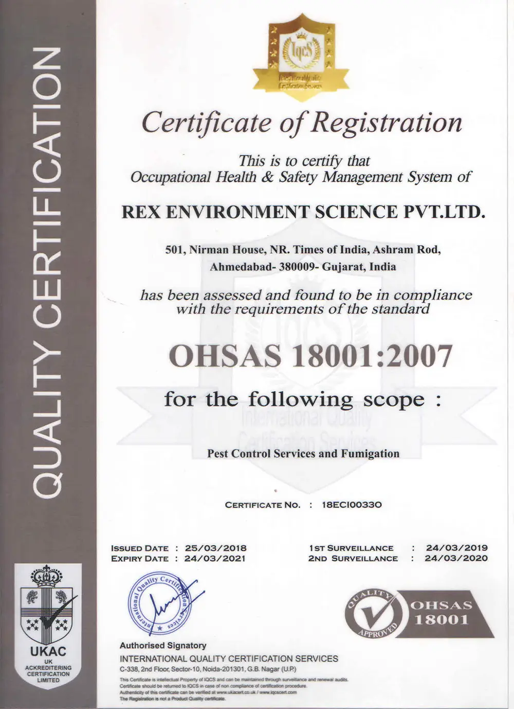 certificat